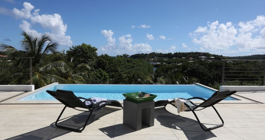 Location villa luxe piscine Martinique Bed & Rum de Cassandre Rum'trotters