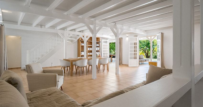 Bed & Rum Florence villa salon de luxe Martinique