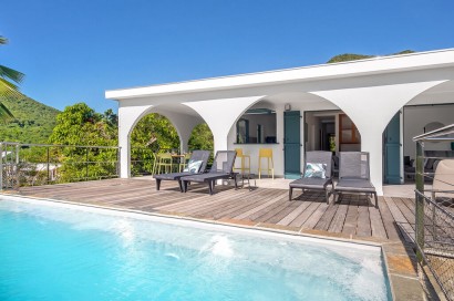 Villa luxe Martinique Bed & Rum des Cactus piscine terrasse