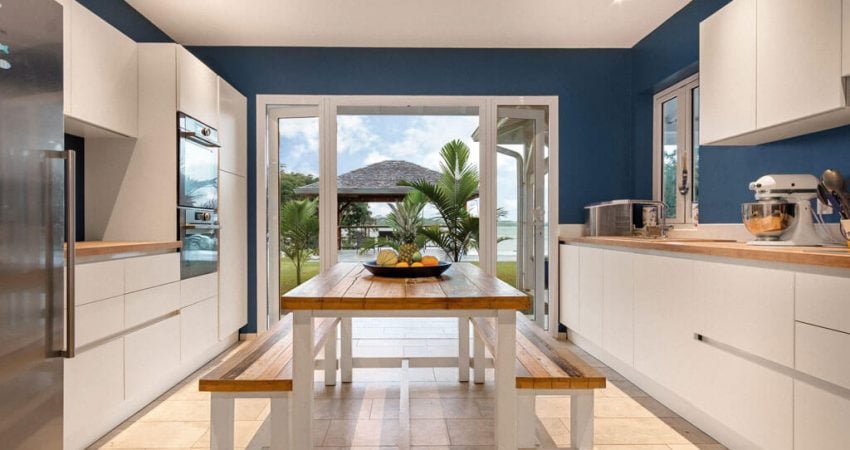 Villa luxe Martinique Bed & Rum des Pachas cuisine