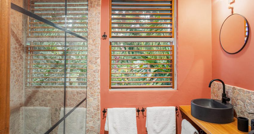 Villa luxe Martinique Bed & Rum du Limbé salle de bain