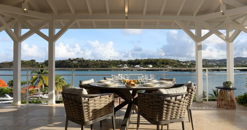Location villa luxe piscine Martinique Bed & Rum Blue Cap